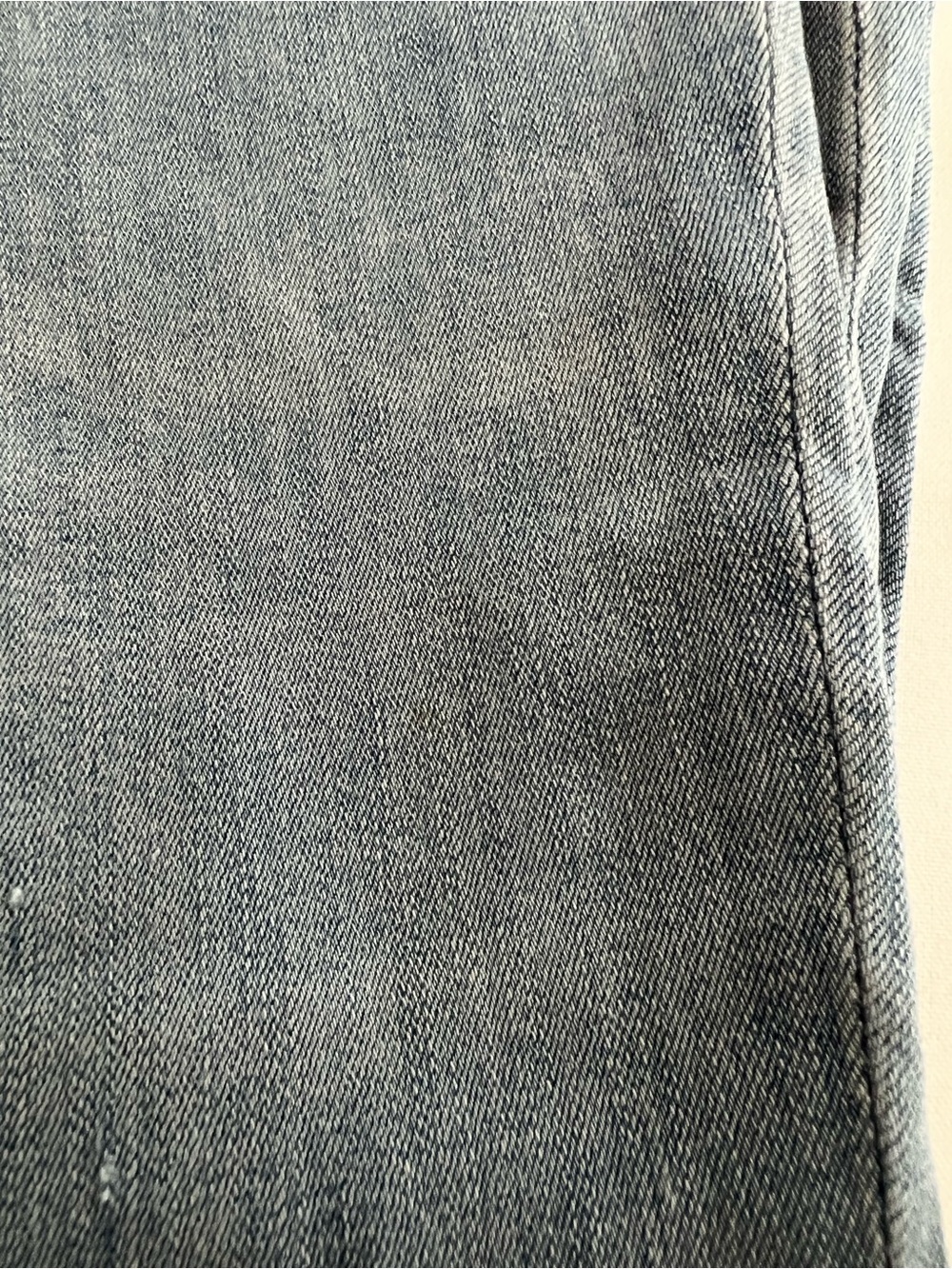 DL1961 Light Blue Distressed Straight Leg Jeans - Picture 10 of 10